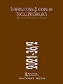International Journal Of Social Psychology期刊